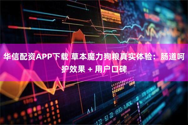 华信配资APP下载 草本魔力狗粮真实体验：肠道呵护效果 + 用户口碑